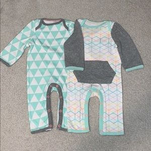 Cloud Island Baby Girl Rompers